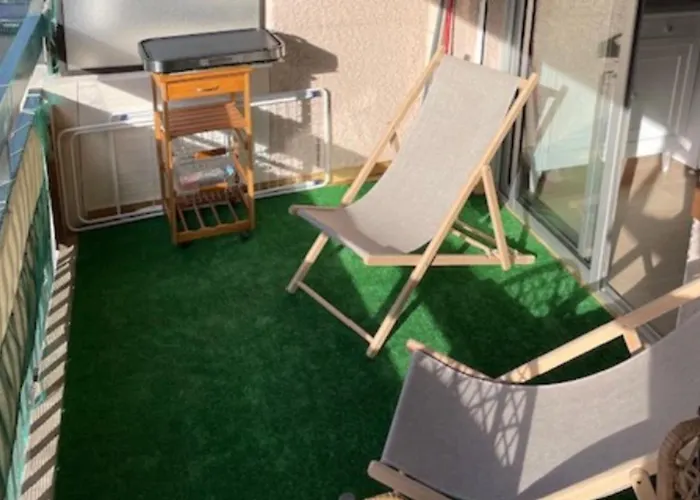 Daire With Balcony At The Foot Of The *